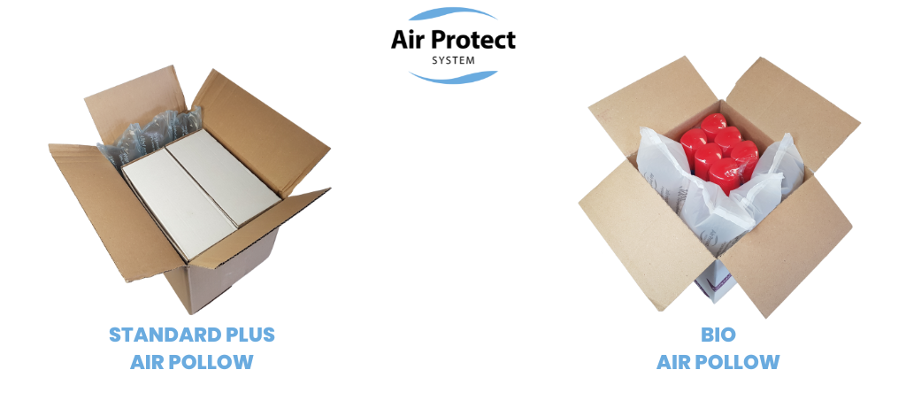 Air parcel fillers cushions why use them AirProtectSystem